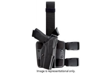 Image of Safariland 6354 ALS Tactical Holster,Sig P229R E2 .40Cal,STX Tactical,Black,Left Hand 6354-447-132
