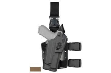 Image of Safariland 6355 ALS Tactical Holster w/Quick Release, S&amp;W M&amp;P 9mm, .40 4.25in., STX Flat Dark Earth, Right Hand, 6355-219-551