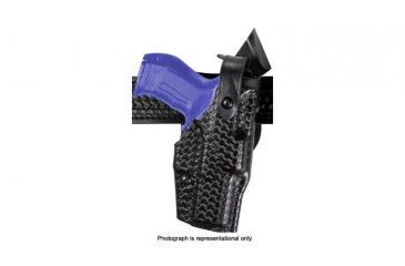 Image of Safariland 6360 ALS Level III w/ Ride UBL Holster - Plain Black, Right Hand 6360-7442-61