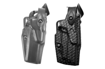 Image of Safariland 6360 ALS Level III w/ Ride UBL Holster - STX Basket Weave, Right Hand 6360-180-481, Basket Weave, Black