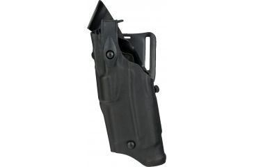 Image of Safariland 6360 ALS/SLS Mid-Ride Level-III Retention Duty Holster, H&amp;K VP9 w/ITI M3, TLR-1, Surefire X200, X300, or X300U, , STX Tactical, Black, Left Hand, 6360-5932-132