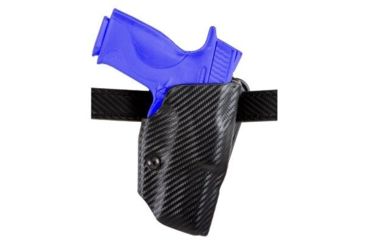 Image of Safariland 6377 ALS Belt Holster - Carbon Fiber Look Black, Left Hand 6377-283-652