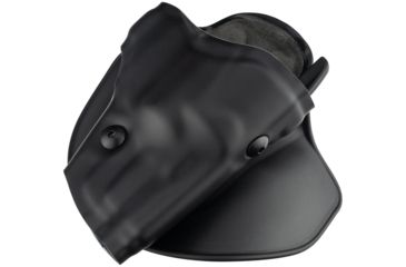 Image of Safariland 6378 ALS Paddle &amp; Belt Slide Holster, S&amp;W J Frame or Similar 2in., Plain Black, Right Hand, 6378-01-411
