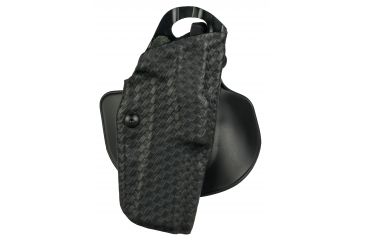 Image of Safariland 6378 ALS Paddle &amp; Belt Slide Holster, Springfield Armory 1911, STX Black Basket Weave, Right Hand, 6378-56-481