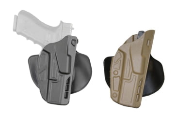 Image of Safariland 7378 7TS ALS Concealment Paddle &amp; Belt Loop Combo Holster, Black, Flat Dark Earth, Plain Black