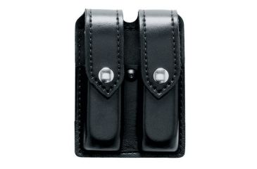 Image of Safariland 77 Double Handgun Magazine Pouch - Black, Nylon-Look, Ambidextrous 77-83-22HS