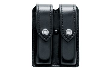 Image of Safariland 77 Double Handgun Magazine Pouch - Plain Black, Ambidextrous 77-94-2B