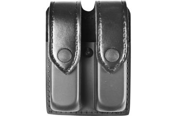 Image of Safariland 77 Double Handgun Magazine Pouch - STX Plain Black, Ambidextrous 77-83-41PBL