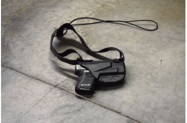 Image of Safariland 7TS ALS Shoulder Holster, SW MP Shield 9mm, .40, Left Hand, Plain Black, 7053-179-412
