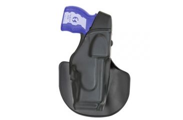 Image of Safariland ALS EDW Holster with Paddle - STX Plain Black Black, Right Hand 6348-64-411
