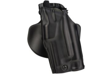 Image of Safariland ALS Paddle Holster, Left Hand, STX Plain Black 1.75in. Belt w/QLS Molle Fork &amp; Receiver 6378-7742-412-175-MS19-MS22