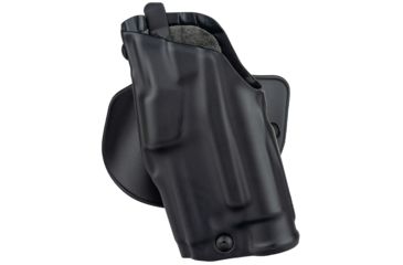 Image of Safariland ALS Paddle Holster, Left Hand, STX Plain Black Belt Loop Only 1.5in. and 1.75in. belt slots 6378-7742-412-K15