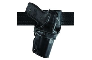 Image of Safariland Duty Holster, SSIII Low-Ride, Level III Retention - Hi Gloss Black, Left 0705-65-92