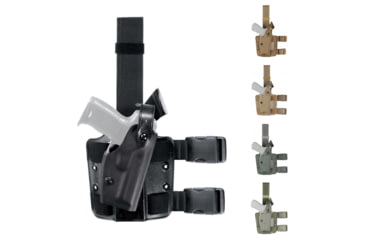 Image of Safariland H&amp;K USP 6004 Holster W/ DBL Leg Straps, Black, Coyote Brown, Flat Dark Earth, Foliage Green, OD Green