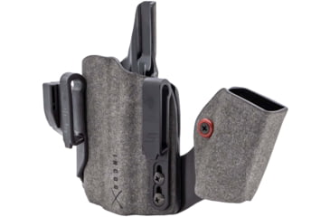 Image of Safariland IncogX IWB Holster for Glock 43X/48 w/Light, Right Hand, Mag Caddy, Black, INCOG-0-895-A-7S-CX1-61-MC