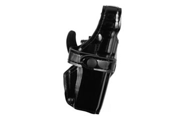 Image of Safariland Model 070 Mid-Ride Level-III Duty Holster, Glock 37, Left Hand, Hi-Gloss Black, 070-783-92
