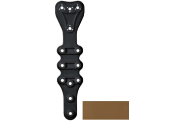 Image of Safariland Model 6004-UFA Universal Flex Adapter, Right Hand, Coyote Brown, 6004UFA-SP6-761-MS22