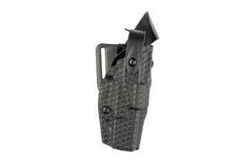 Image of Safariland Model 6360 Als/sls Mid-ride, Level Iii Retention Duty Holster For Cz P10c W/ Light, Black, 6360-3922-481