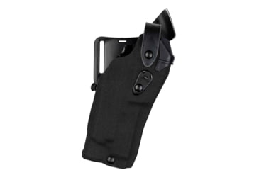 Image of Safariland Model 6360RDS ALS/SLS Mid-Ride Level-III Duty Holster, Smith &amp; Wesson M&amp;P 9/40, SureFire X300U, Right, Cordura, Black, 6360RDS-2192-781