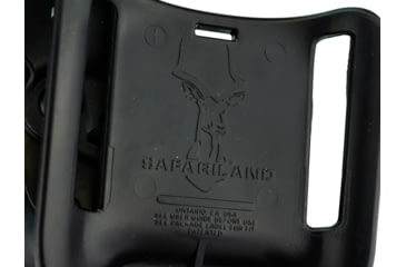 Image of Safariland Model 6360RDS ALS/SLS Mid-Ride Level-III Duty Holster, Smith &amp; Wesson M&amp;P 9L/40L, SureFire X300U, Right, STX Plain, Black, 6360RDS-8192-411