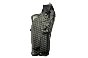 Image of Safariland Model 6360RDS ALS/SLS Mid-Ride Level-III Duty Holster, SIG Sauer P320 9/40, TLR-1HL/X300U, Right, STX Basket Weave, Black, 6360RDS-4502-481