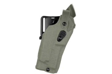 Image of Safariland Model 6360RDS ALS/SLS Mid-Ride Level-III Duty Holster, SIG Sauer P320 9/40, TLR-1HL/X300U, Right, STX Tactical, OD Green, 6360RDS-4502-561