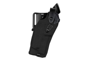 Image of Safariland Model 6360RDS ALS/SLS Mid-Ride Level-III Duty Holster, STI International Staccato P w/ Light, Right, STX Plain, Black, 6360RDS-1582-411