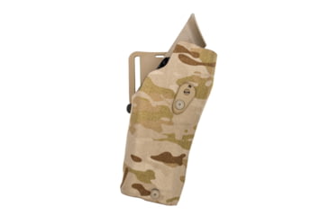 Image of Safariland Model 6360RDS ALS/SLS Mid-Ride Level-III Duty Holster, SIG Sauer P320 X-Carry, Streamlight TLR-7, Right, Cordura, Black, 6360RDS-75227-781