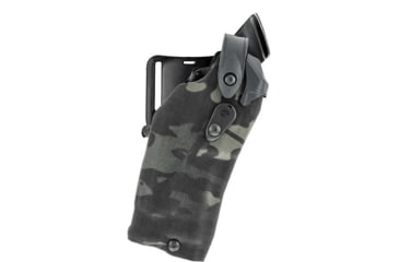Image of Safariland Model 6360RDS ALS/SLS Mid-Ride Level-III Duty Holster, Springfield Armory Echelon w/ Light, Right, Cordura, Black, 6360RDS-572-711