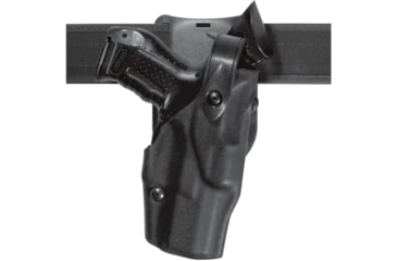 Image of Safariland 6365 ALS/SLS Low-Ride Level III Retention Duty Holster, Glock 22 Gen5 w/TLR-1HL, Right, Black, STX Plain, 6365-8252-411