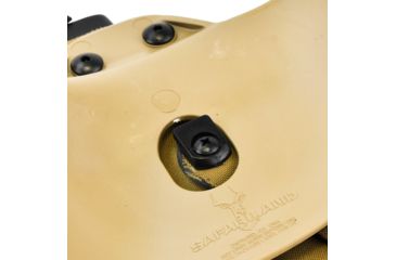Image of Safariland Model 6378USN ALS Low Signature Holster, Glock 19/23/32 w/ITI M3 Light, Right Hand, Cordura Coyote Tan, 6378USN-2832-741
