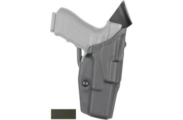 Image of Safariland Model 6390 ALS Mid-Ride Level-I Duty Holster, Glock 17/22/31, Left Hand, STX OD Green, 6390-83-562