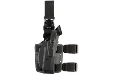 Image of Safariland Model 7005 7ts Sls Tactical Holster W/quick Release Leg Strap, Black - 7005-4772-411