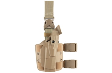 Image of Safariland Model 7005 7ts Sls Tactical Holster W/quick Release Leg Strap, Fde Brown - 7005-28325-551