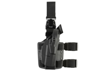 Image of Safariland 7005 7TS SLS Tactical Holster w/Quick Release Leg Strap, Ruger American 9/40, Right, Black, 1193732