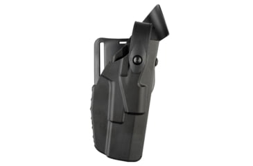 Image of Safariland Model 7280-7TS SLS Mid-Ride Level II Duty Holster, SIG Sauer P229R .40, X300U, Right, Plain Black, 7280-4742-411