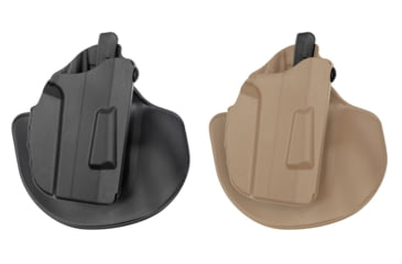 Image of Safariland Model 7378 7TS ALS Concealment Paddle/Belt Loop Combo Holster, Black, FDE Brown