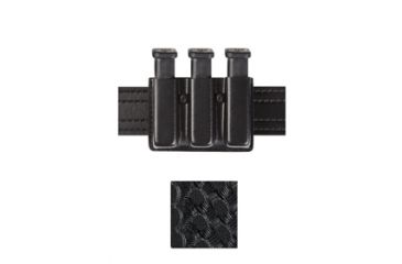 Image of Safariland Model 775 Slim Triple Mag Pouch, Open Top, B/W, Fits Glock 17/22 775-83-4