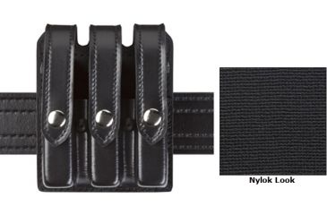 Image of Safariland Model 777 Slim Triple Mag Pouch w/Flap Nylok Colt 1911 777-53-22PBL