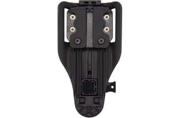 Image of Wilder Tactical Urban Assault Double Pistol Magazine Pouch Extended Belt Mount, UAB Clip, Ranger Green, UASEXDPRGBC