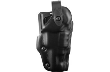 Image of Safariland 6270 Raptor Level II Plus, Mid-Ride UBL Plain Black Right Hand Holster 
