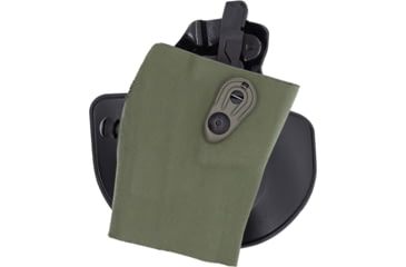 Image of Safariland 6378RDSC Smith &amp; Wesson M&amp;P 4in OWB Paddle Holster, Right, Cordura, Duty, Camo Green, 6378RDSC-22227-731