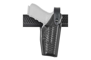 Image of Safariland 6280 SLS Mid-Ride Level-II Retention, FNH Five-Seven, Basket Weave Black, Right Hand, 6280-61-81