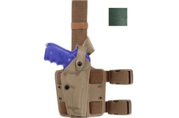 Image of Safariland SLS Tactical Holster - OD Green, Right 6004-7740-561