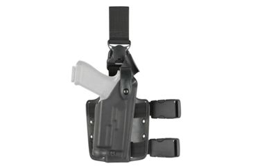 Image of Safariland 6005 SLS Tactical Holster w/Quick Release, Sig Sauer P220, P226 w/ITI Mount ITI M3/M6 4.41in., STX Tactical, Black, Right Hand, 6005-7721-121