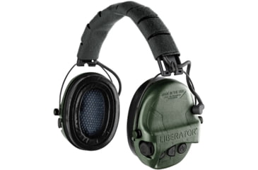Image of Safariland - TCI Liberator Hearing Protection with Adaptive Over-the-Head Suspension, OD Green, TCI-LIBHP-2.0-OD