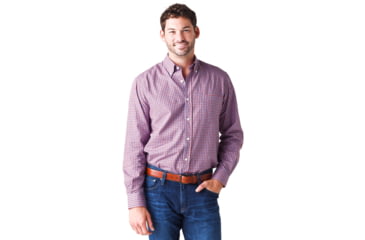 Image of Saint Bernard Baxter Plaid Sport Button Down Shirt - Mens, ms-ba-pl-d-shirt