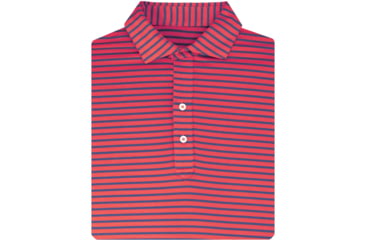 Image of Saint Bernard Miller Stripe Performance Polo - Mens, stripe-prf-polo