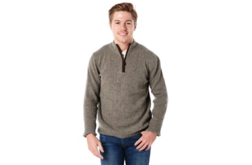 Image of Saint Bernard Ribbed Zip Mock Sweater - Mens, ribbed-zipstyle-s1615