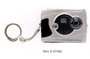 Image of Sakar Keychain Digital Flash Camera w/ Voice Recorder 67480